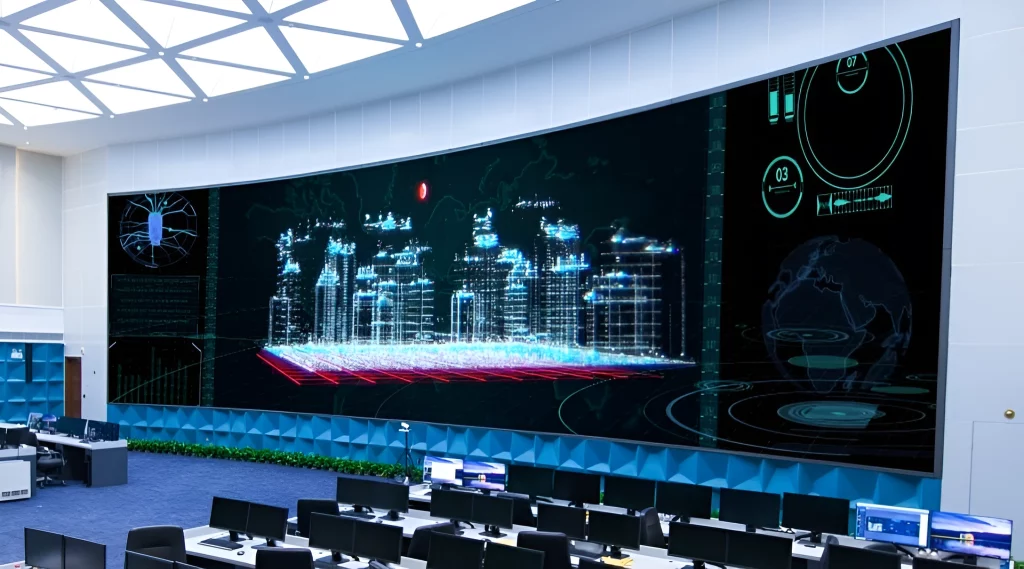 Centres de Crises | Mur LED | Affichage LED interieur | Module LED | Ageda Communication