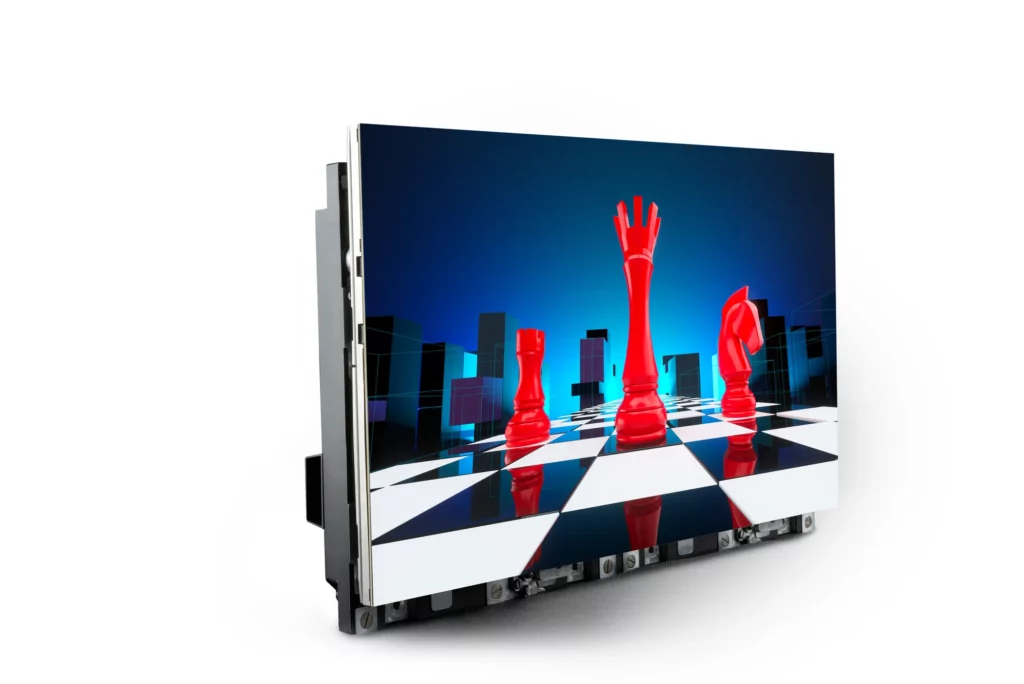 Mur LED intérieur Barco TruePix, modules sans joint pour mur vidéo haute résolution 24/7.
