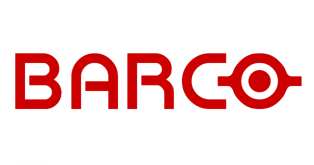 Logo Barco – solutions d’affichage, projection et ClickShare
