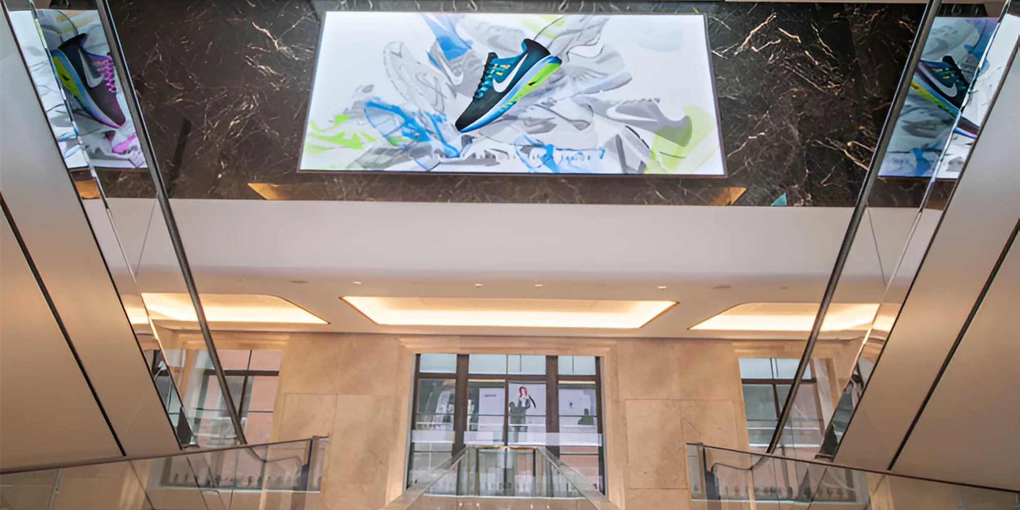 Centres Commerciaux | Mur LED | Affichage LED interieur | Module LED | Ageda Communication