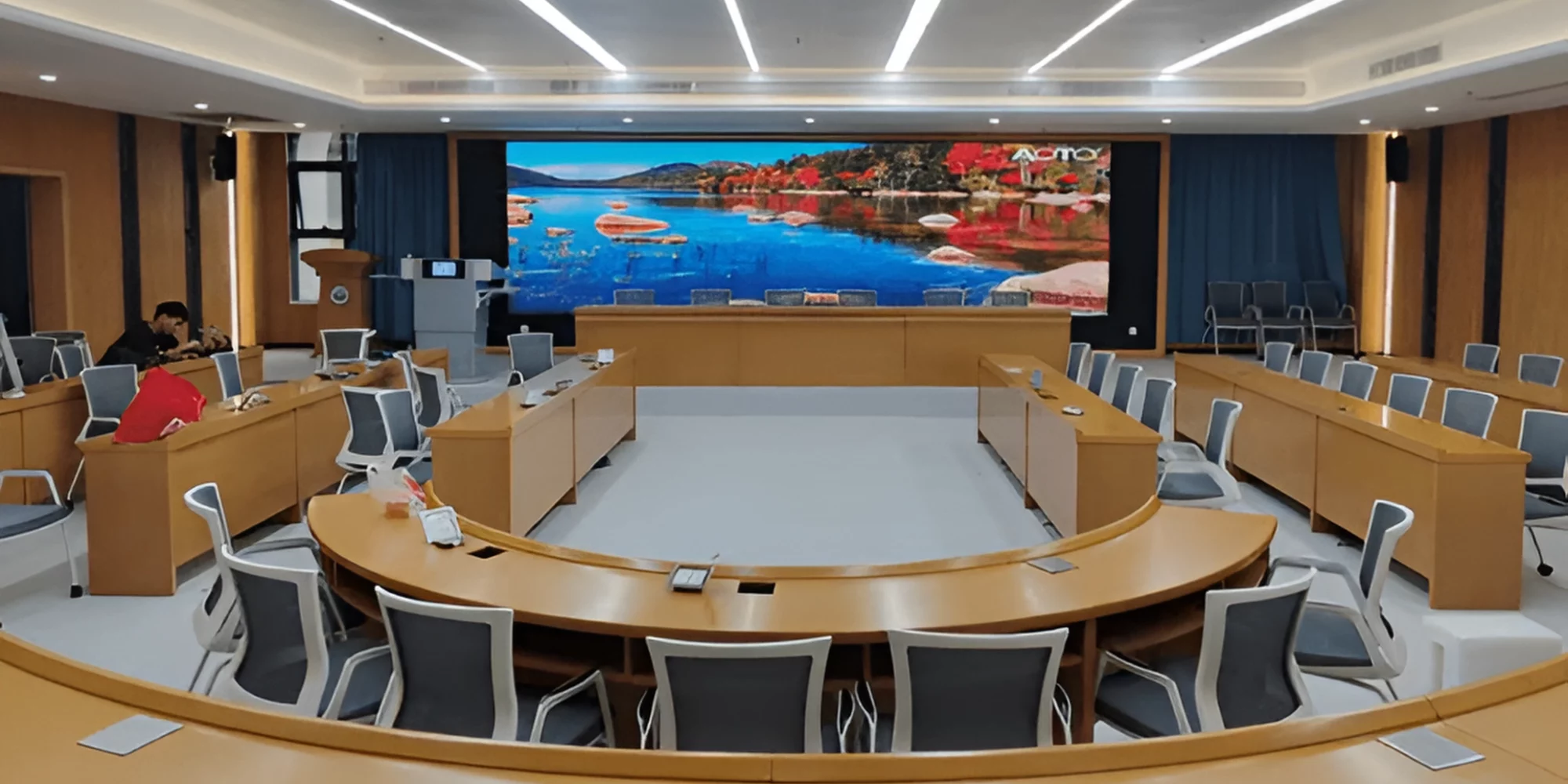 Centres de Formation | Mur LED | Affichage LED interieur | Module LED | Ageda Communication